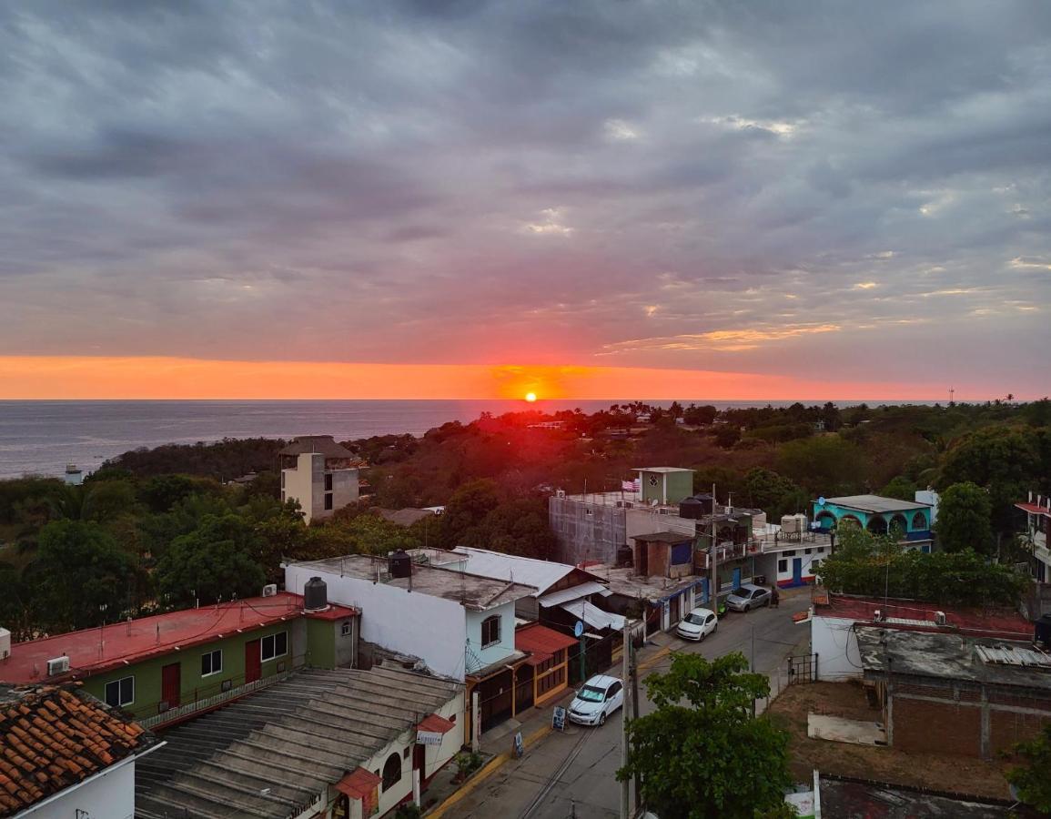 Casa Puerto Bonito & Private Coworking Hotel Puerto Escondido  Luaran gambar